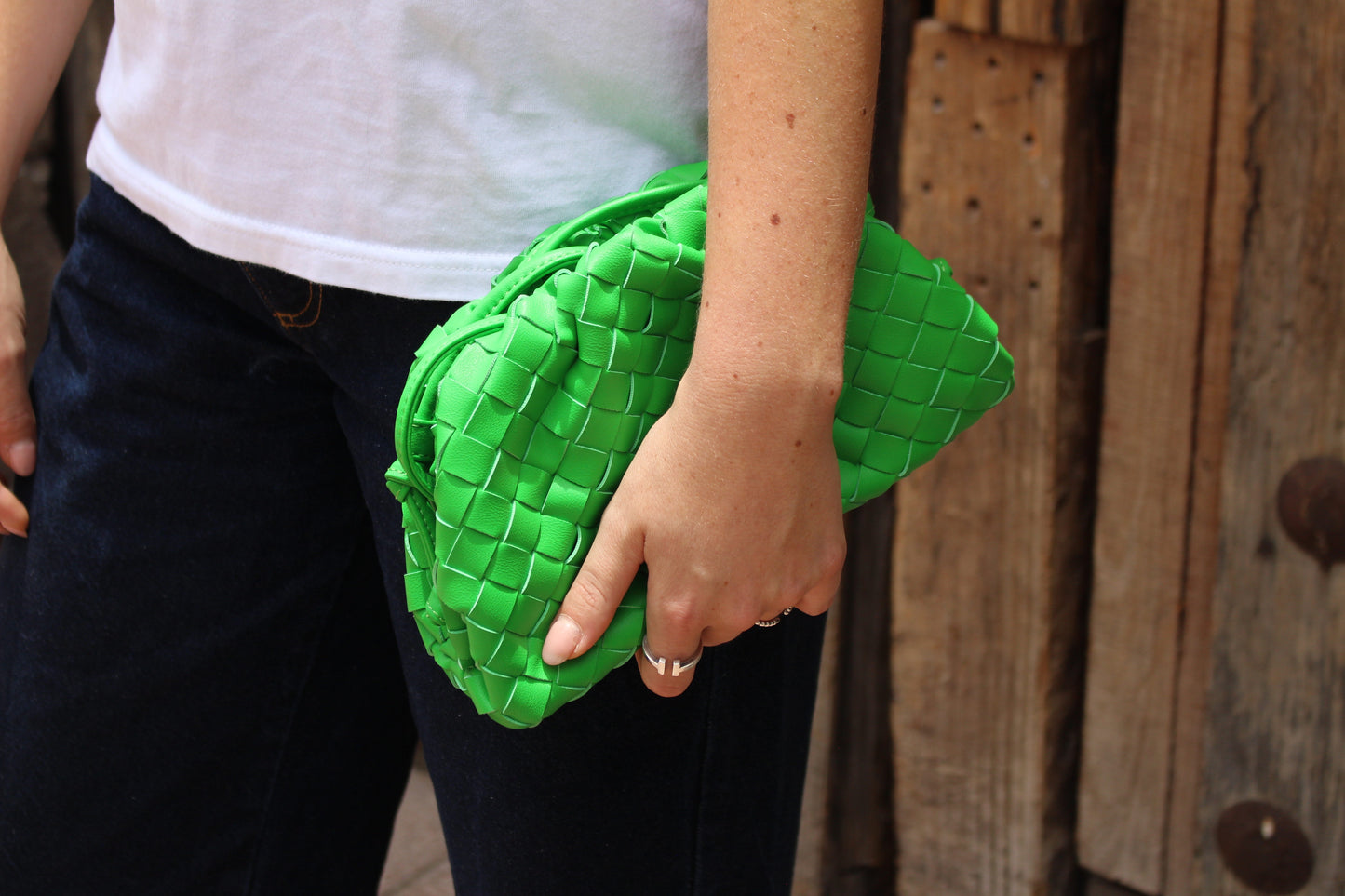 PETITE POSH BAGIE VERDE