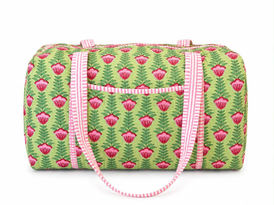 DUFFLE BAGIE LOTO ROSA ROJO