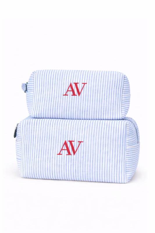 BAGIE STRIPE SET BLEU