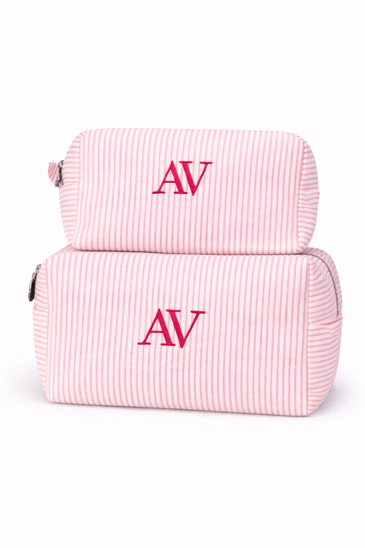 BAGIE STRIPE SET PINK