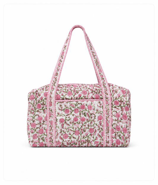 DUFFLE BAGIE ROSE