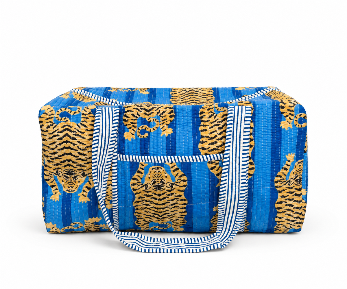 DUFFLE BAGIE INDIAN BLUE