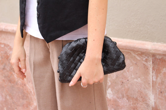 PETITE POSH BAGIE NEGRA