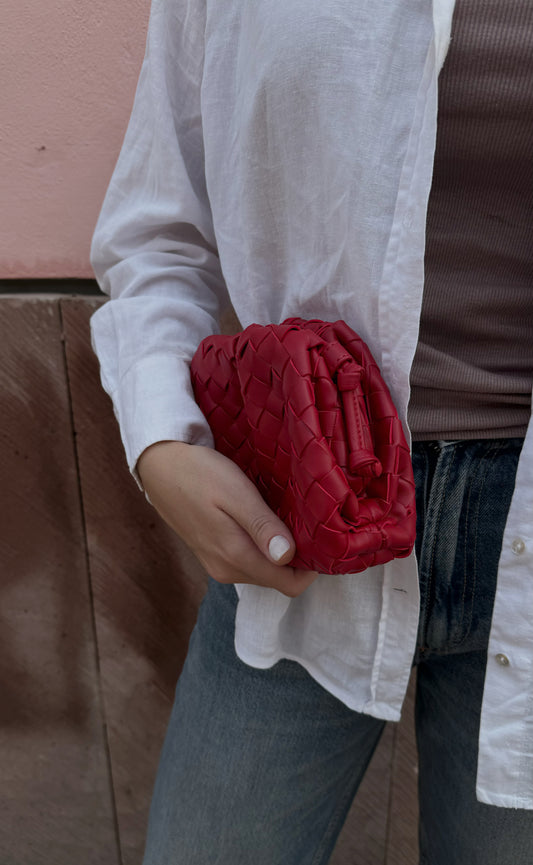 PETITE POSH BAGIE ROJA