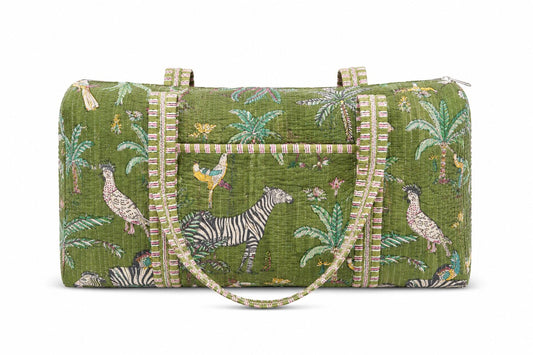 DUFFLE BAGIE GREEN JUNGLE