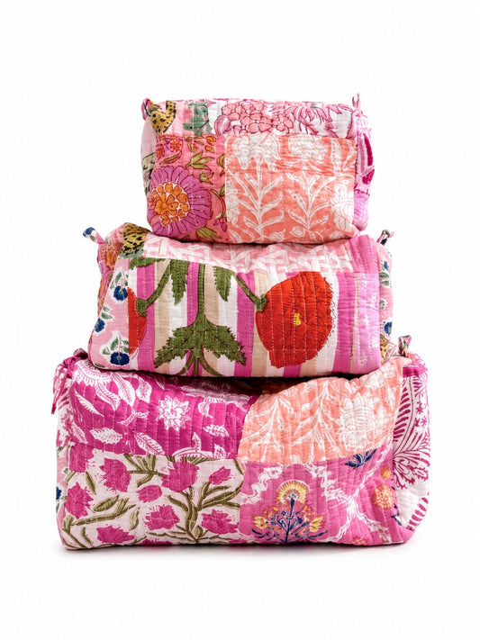 BAGIE SET PINK PATCHES